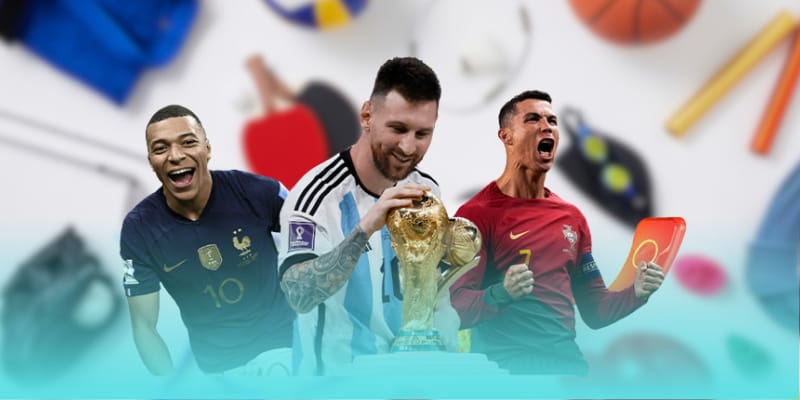 Danh mục bộ môn phong phú giúp người chơi có nhiều lựa chọn thú vị